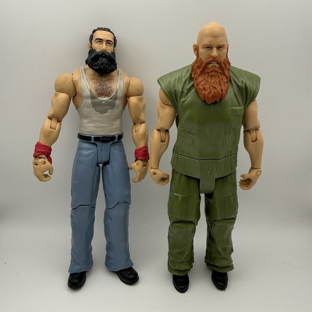 Mattel 2014 WWE Battle Pack Luke Harper & Erick Rowan Wrestling Action Figures